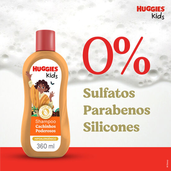 Shampoo Huggies Kids Cachinhos Poderosos - 360ml